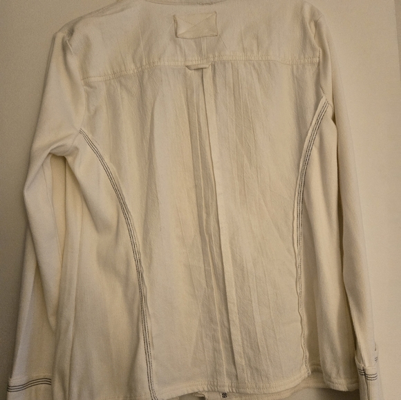 We The Free Off-White Button-Down Shirt - Picture 4 of 5